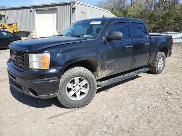 3GTP2VE77CG155110 - 2012 GMC SIERRA K1500 SLE BLACK photo 1