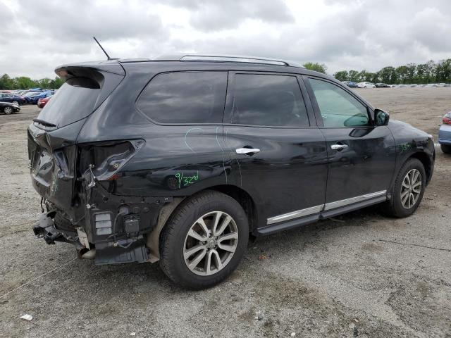 5N1AR2MM4FC707222 - 2015 NISSAN PATHFINDER S 黑色 照片 3