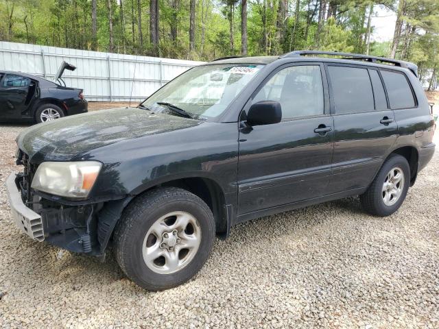 JTEGD21A570161018 - 2007 TOYOTA HIGHLANDER BLACK photo 1