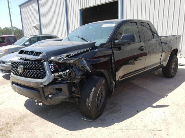 5TFRM5F12KX139792 - 2019 TOYOTA TUNDRA DOUBLE CAB SR/SR5 BLACK photo 1