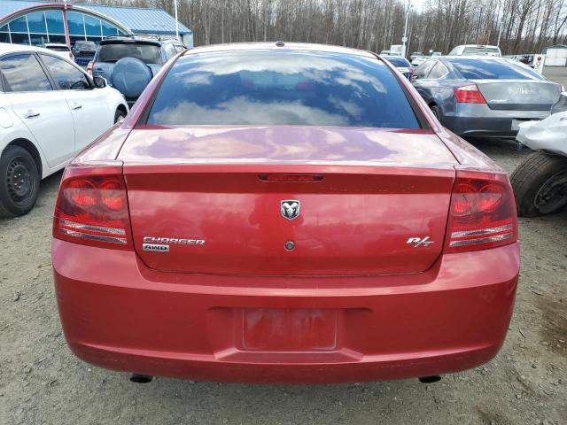 2B3KK53H57H657496 - 2007 DODGE CHARGER R/T RED photo 6