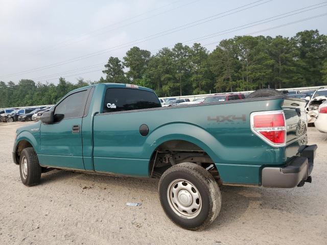 1FTMF1EM2CKD52720 - 2012 FORD F150 GREEN photo 2