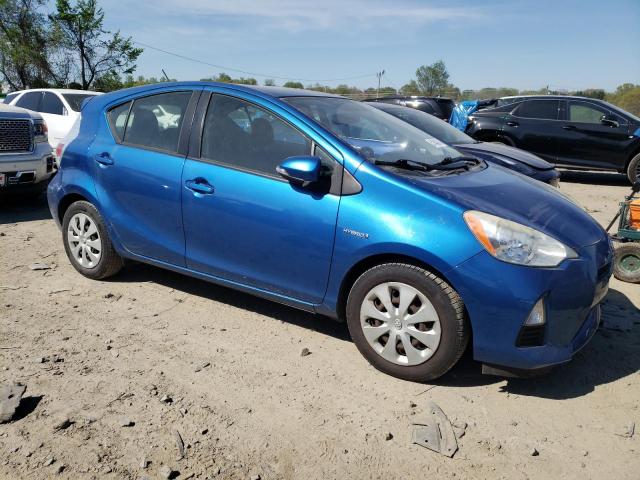 JTDKDTB31D1527972 - 2013 TOYOTA PRIUS C BLUE photo 4