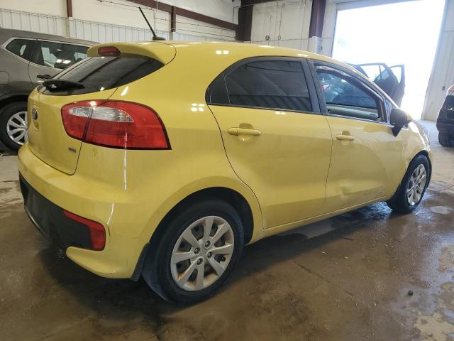 KNADM5A33G6583146 - 2016 KIA RIO LX YELLOW photo 3