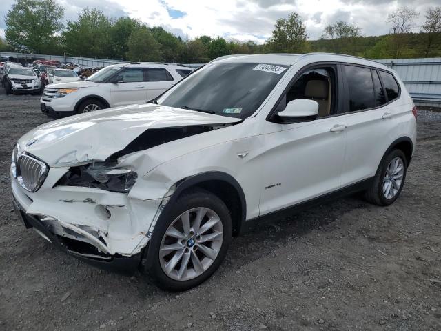 5UXWX9C50D0A28762 - 2013 BMW X3 XDRIVE28I WHITE photo 1