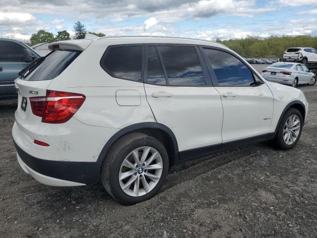 5UXWX9C50D0A28762 - 2013 BMW X3 XDRIVE28I WHITE photo 3