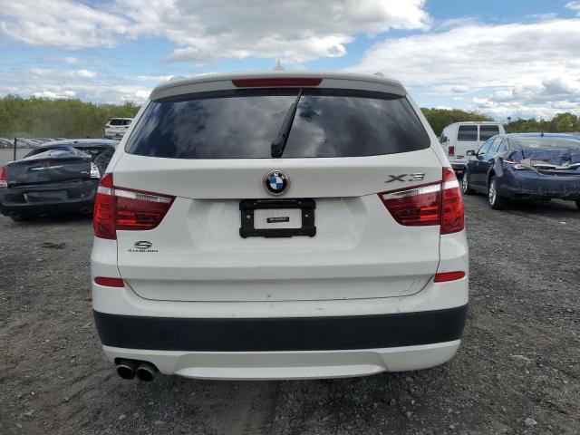 5UXWX9C50D0A28762 - 2013 BMW X3 XDRIVE28I WHITE photo 6