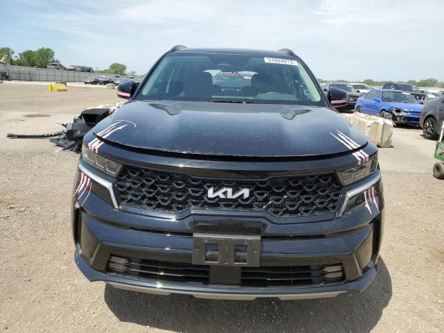 5XYRKDLF0NG137630 - 2022 KIA SORENTO SX BLACK photo 5