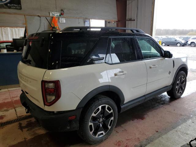 3FMCR9C62NRE28534 - 2022 FORD BRONCO SPO OUTER BANKS WHITE photo 3