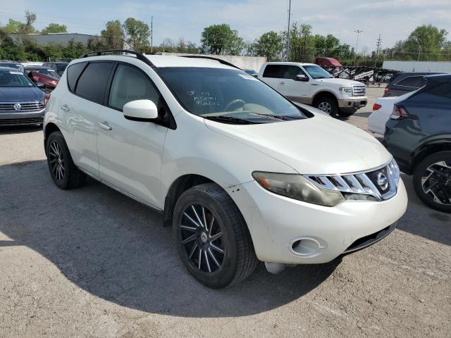 JN8AZ18W89W155094 - 2009 NISSAN MURANO S WHITE photo 4