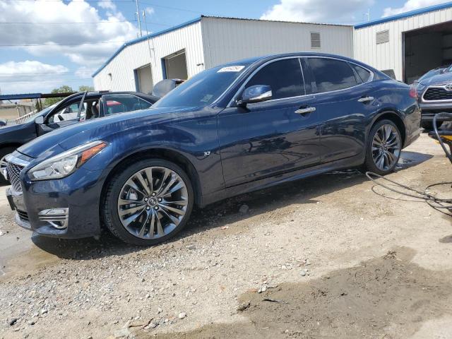 JN1BY1APXGM220660 - 2016 INFINITI Q70 3.7 BLUE photo 1