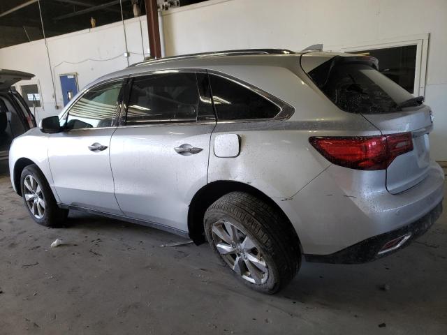 5FRYD4H80EB032429 - 2014 ACURA MDX ADVANCE SILVER photo 2