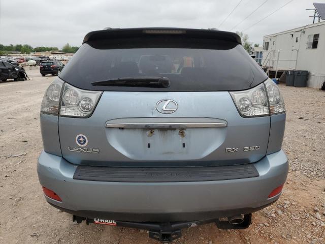 JTJGK31U770008910 - 2007 LEXUS RX 350 BLUE photo 6