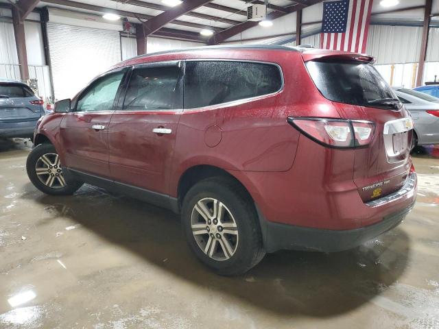 1GNKVGKD1HJ178287 - 2017 CHEVROLET TRAVERSE LT MAROON photo 2