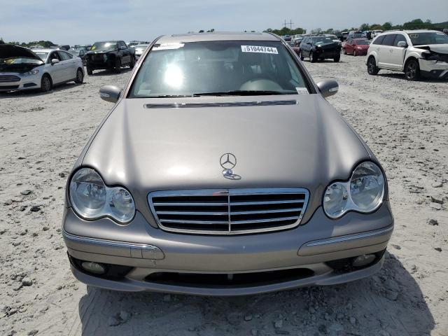 WDBRF52H97E028140 - 2007 MERCEDES-BENZ C 230 GOLD photo 5