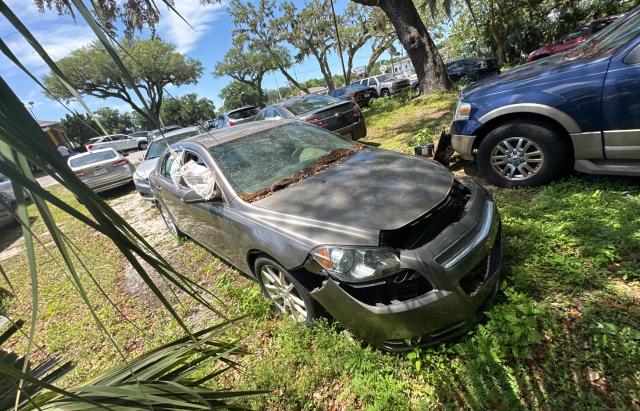 1G1ZE5E0XCF112619 - 2012 CHEVROLET MALIBU LTZ ნაცრისფერი ფოტო 1