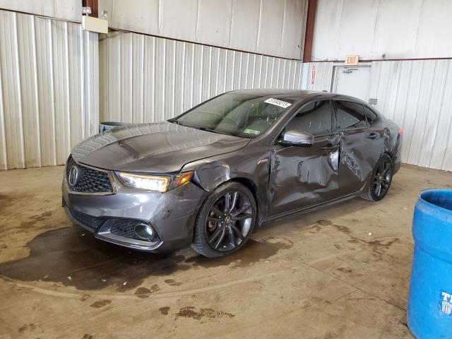 19UUB3F60JA003597 - 2018 ACURA TLX TECH+A Մոխրագույն լուսանկար 1
