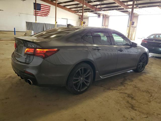 19UUB3F60JA003597 - 2018 ACURA TLX TECH+A Մոխրագույն լուսանկար 3