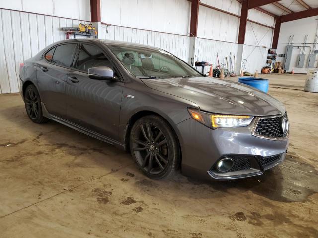 19UUB3F60JA003597 - 2018 ACURA TLX TECH+A Մոխրագույն լուսանկար 4