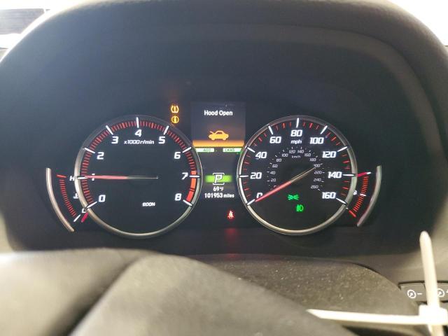 19UUB3F60JA003597 - 2018 ACURA TLX TECH+A Մոխրագույն լուսանկար 9