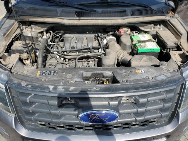 1FM5K8AR3GGA04553 - 2016 FORD EXPLORER POLICE INTERCEPTOR Boz foto 11