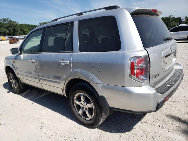 5FNYF28607B003904 - 2007 HONDA PILOT EXL SILVER photo 2