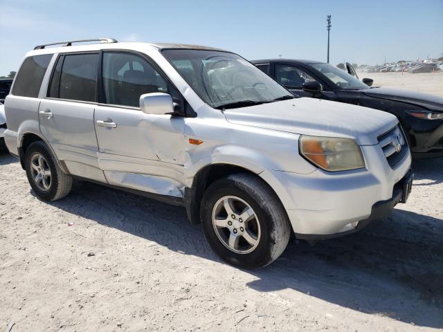 5FNYF28607B003904 - 2007 HONDA PILOT EXL SILVER photo 4