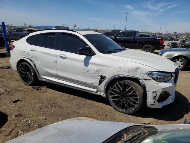 5YMUJ0C09L9C56657 - 2020 BMW X4 M COMPETITION WHITE photo 4