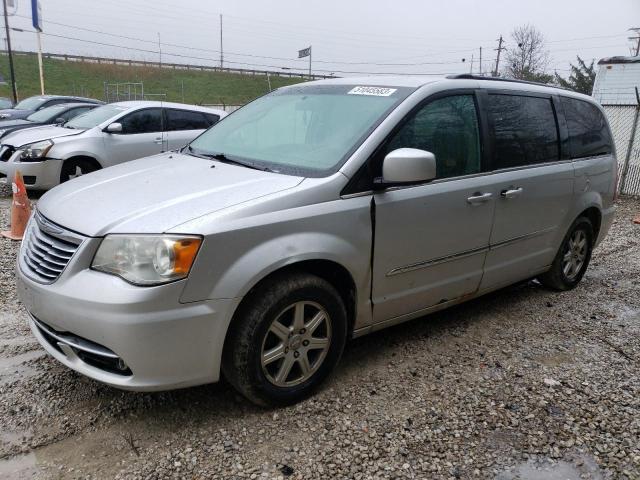 2A4RR5DG2BR676650 - 2011 CHRYSLER TOWN & COU TOURING SILVER photo 1