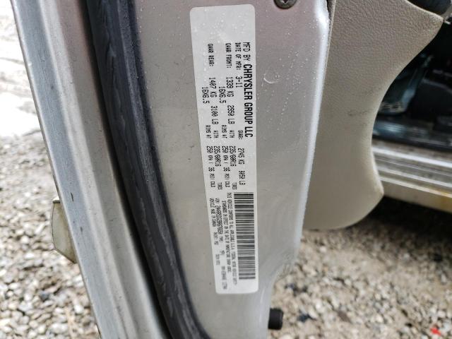 2A4RR5DG2BR676650 - 2011 CHRYSLER TOWN & COU TOURING SILVER photo 13