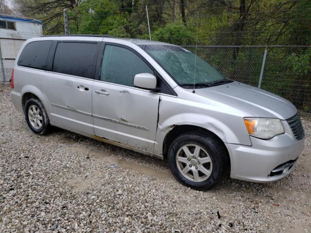 2A4RR5DG2BR676650 - 2011 CHRYSLER TOWN & COU TOURING SILVER photo 4