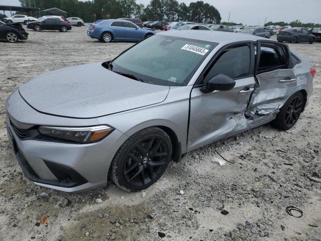 2HGFE2F50NH592322 - 2022 HONDA CIVIC SPORT 银色 照片 1