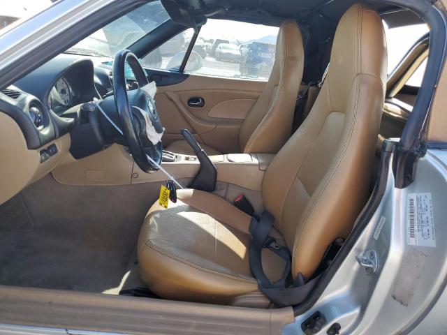 JM1NB353820221630 - 2002 MAZDA MX-5 MIATA BASE SILVER photo 7