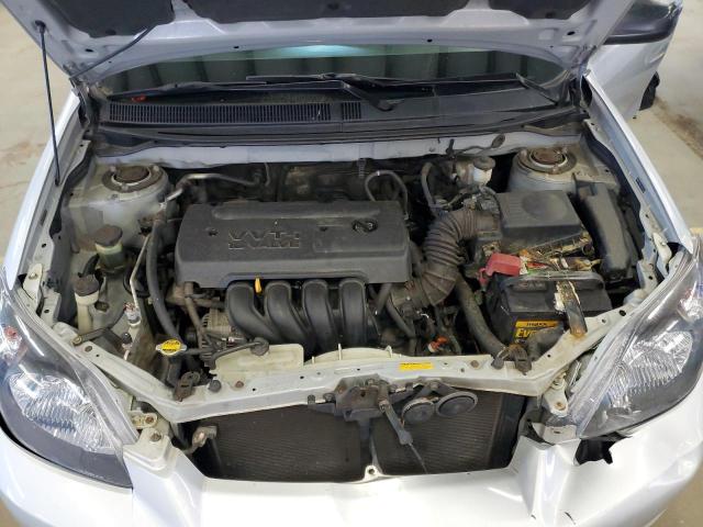 2T1KR32E48C704244 - 2008 TOYOTA MATRIX XR Srebrny zdjęcie 11