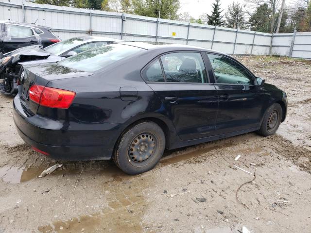 3VW2K7AJ1CM465825 - 2012 VOLKSWAGEN JETTA BASE Qara foto 3