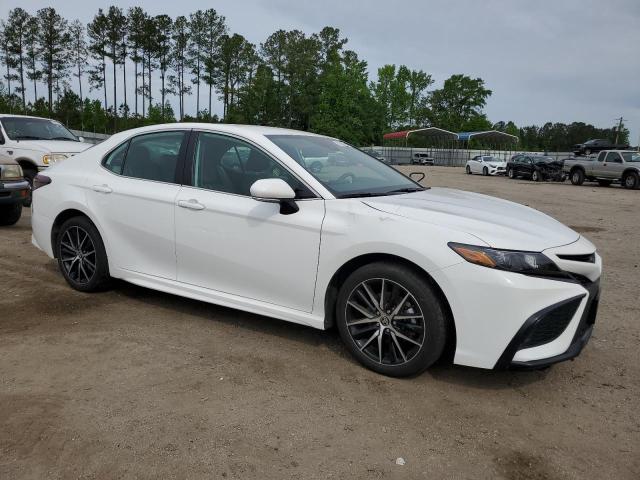 4T1T11AK3PU821589 - 2023 TOYOTA CAMRY SE NIGHT SHADE WHITE photo 4