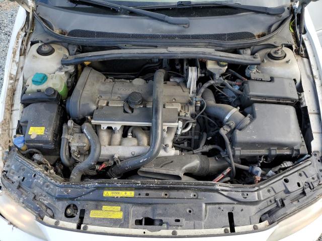 YV1RS592262532733 - 2006 VOLVO S60 2.5T WHITE photo 11