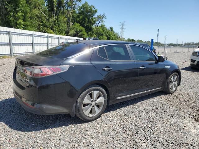 KNAGN4AD0E5068895 - 2014 KIA OPTIMA HYBRID BLACK photo 3