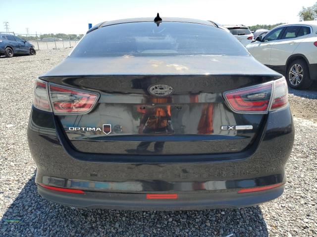 KNAGN4AD0E5068895 - 2014 KIA OPTIMA HYBRID BLACK photo 6