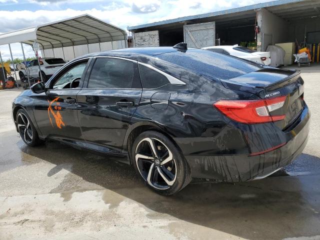 1HGCV1F12JA150516 - 2018 HONDA ACCORD LX BLACK photo 2