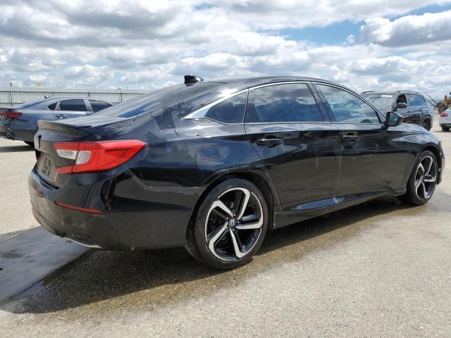 1HGCV1F12JA150516 - 2018 HONDA ACCORD LX BLACK photo 3