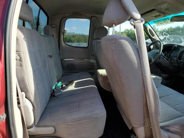 5TBRN34181S145078 - 2001 TOYOTA TUNDRA ACCESS CAB SR5 BURGUNDY photo 10