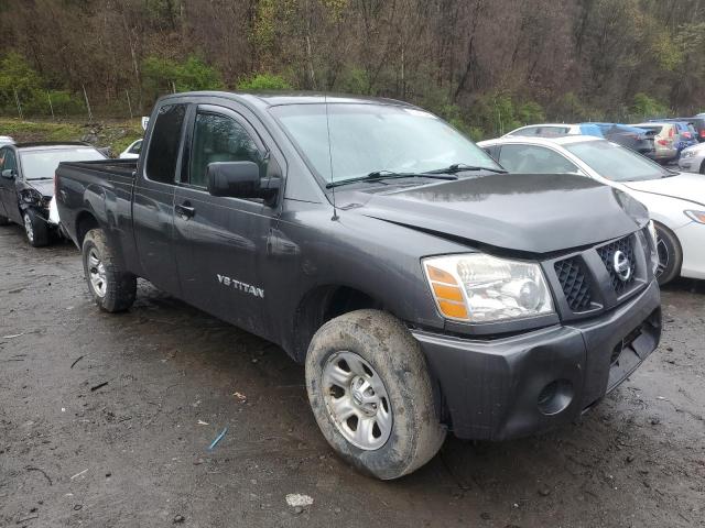 1N6BA06A37N204839 - 2007 NISSAN TITAN XE GRAY photo 4