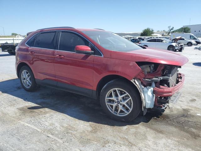 2FMPK3J94MBA01160 - 2021 FORD EDGE SEL RED photo 4