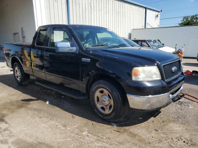 1FTPX12526NA65100 - 2006 FORD F150 BLACK photo 4