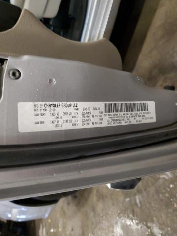 2A4RR8DG3BR629015 - 2011 CHRYSLER TOWN & COU TOURING L SILVER photo 13