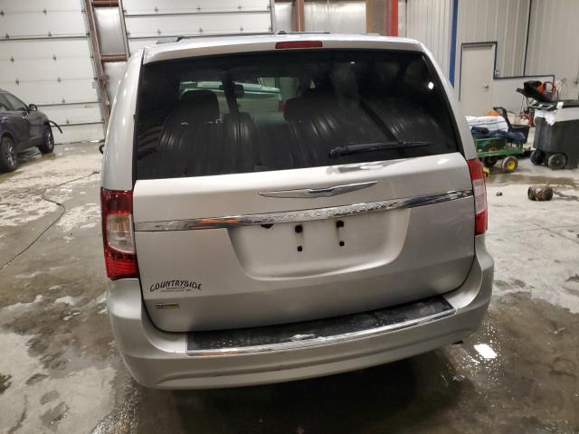 2A4RR8DG3BR629015 - 2011 CHRYSLER TOWN & COU TOURING L SILVER photo 6