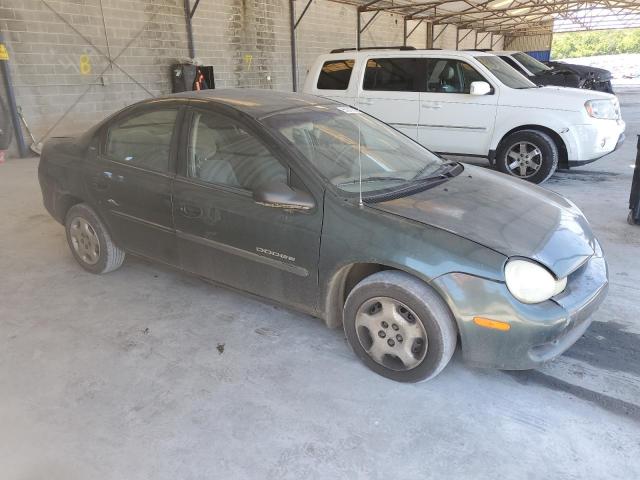 1B3ES46C51D248040 - 2001 DODGE NEON SE GREEN photo 4