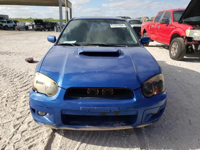 JF1GD29695G500667 - 2005 SUBARU IMPREZA WRX BLUE photo 5