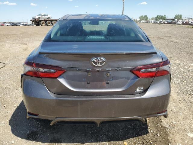 4T1G11BK7RU127569 - 2024 TOYOTA CAMRY SE NIGHT SHADE SILVER photo 6